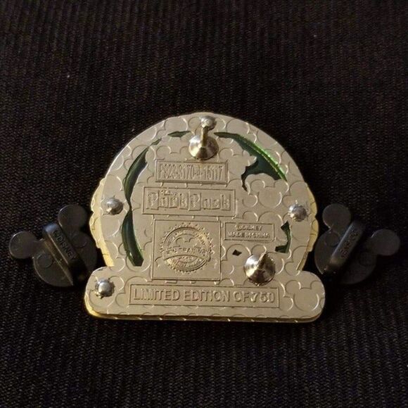 Disney Pin LE 750 Beauty & the Beast Belle 2015 Park Pack Gold Teal 111511 - Picture 5 of 5